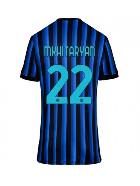 Inter Milan Henrikh Mkhitaryan #22 Replika Hemmakläder Dam 2025-26 Kortärmad Inter Milan Henrikh Mkhitaryan #22 Replika Hemmakläder Dam 2025-26 Kortärmad